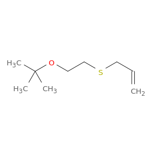 1-Propene, 3-[[2-(1,1-dimethylethoxy)ethyl]thio]-