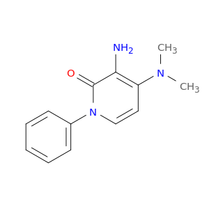 2(1H)-Pyridinone, 3-amino-4-(dimethylamino)-1-phenyl-