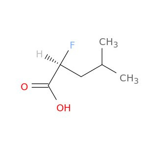 (2S)-2-FLUORO-4-METHYLPENTANOIC ACID