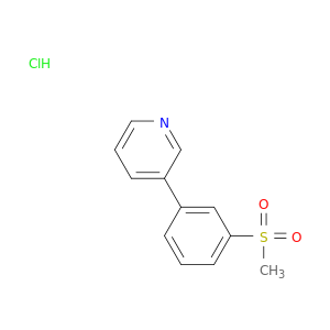 3-(3-Methanesulfonyl-phenyl)-pyridine Hydrochloride