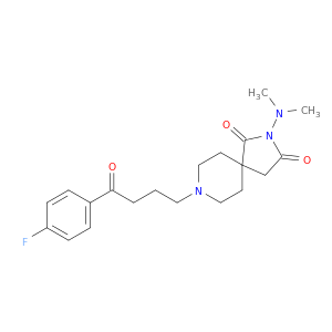 2,8-Diazaspiro[4.5]decane-1,3-dione,2-(dimethylamino)-8-[4-(4-fluorophenyl)-4-oxobutyl]-