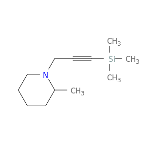 Piperidine, 2-methyl-1-[3-(trimethylsilyl)-2-propynyl]-