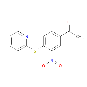 1-[3-硝基-4-(2-吡啶硫代)苯基]-1-乙酮