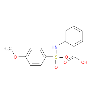 2-[(4-methoxyphenyl)sulfonylamino]benzoate