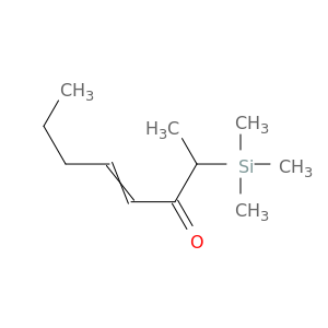 4-Octen-3-one, 2-(trimethylsilyl)-