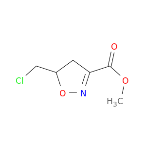 5-(氯甲基)-4,5-二氢-1,2-噁唑-3-羧酸甲酯