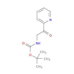 Carbamic acid, [2-oxo-2-(2-pyridinyl)ethyl]-, 1,1-dimethylethyl ester