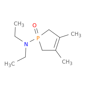 1H-磷酸-1-胺,N,N-二乙基-2,5-二氢-3,4-二甲基-,1-氧化物