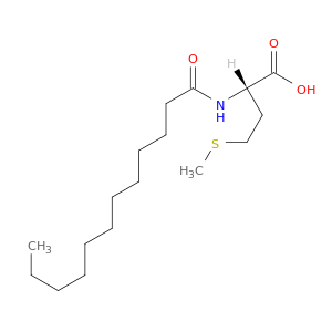 L-Methionine, N-(1-oxododecyl)-