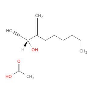 1-Decyn-3-ol, 4-ethenylidene-, acetate, (3R)-
