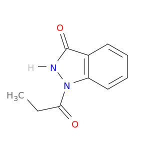 3H-Indazol-3-one, 1,2-dihydro-1-(1-oxopropyl)-