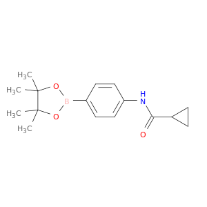 N-[4-(4,4,5,5-四甲基-1,3,2-二氧杂硼杂环戊烷-2-基)苯基]环丙烷甲酰胺