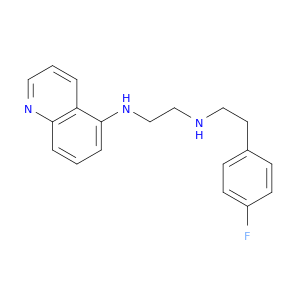 1,2-Ethanediamine, N-[2-(4-fluorophenyl)ethyl]-N'-5-quinolinyl-