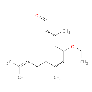 2,6,10-Dodecatrienal, 5-ethoxy-3,7,11-trimethyl-