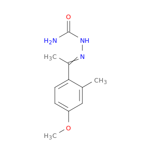 Hydrazinecarboxamide, 2-[1-(4-methoxy-2-methylphenyl)ethylidene]-