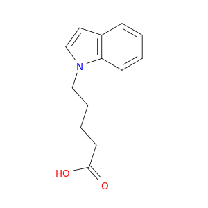1H-Indole-1-pentanoic acid