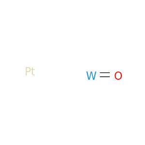 Platinum tungsten oxide