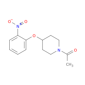 1-[4-(2-硝基苯氧基)-1-哌啶基]乙酮