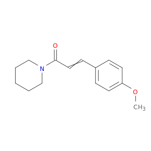 Piperidine, 1-[3-(4-methoxyphenyl)-1-oxo-2-propenyl]-