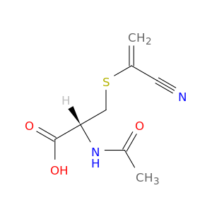 L-Cysteine, N-acetyl-S-(1-cyanoethenyl)-
