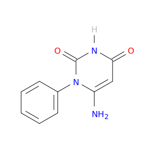2,4(1H,3H)-Pyrimidinedione, 6-amino-1-phenyl-