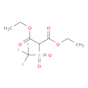 Propanedioic acid, [(trifluoromethyl)sulfonyl]-, diethyl ester