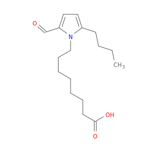 1H-Pyrrole-1-octanoic acid, 2-butyl-5-formyl-