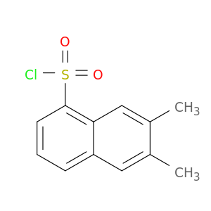 1-Naphthalenesulfonyl chloride, 6,7-dimethyl-