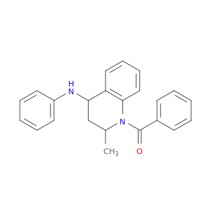 Methanone,[3,4-dihydro-2-methyl-4-(phenylamino)-1(2H)-quinolinyl]phenyl-