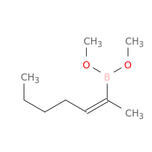 Boronic acid, [(1E)-1-methyl-1-hexenyl]-, dimethyl ester