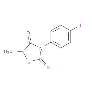 4-Thiazolidinone,3-(4-iodophenyl)-5-methyl-2-thioxo-