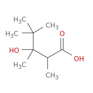 Pentanoic acid, 3-hydroxy-2,3,4,4-tetramethyl-