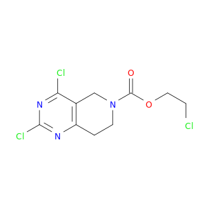 2-Chloroethyl 2,4-dichloro-7,8-dihydropyrido[4,3-d]pyrimidine-6(5H)-carboxylate