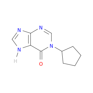 1-cyclopentyl-1,7-dihydro-6h-purin-6-one