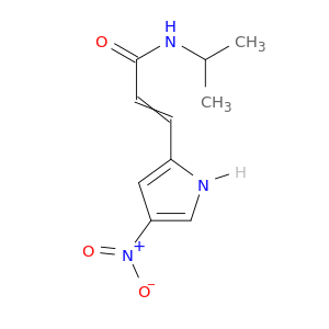 2-Propenamide, N-(1-methylethyl)-3-(4-nitro-1H-pyrrol-2-yl)-