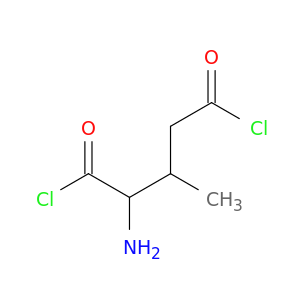 Pentanedioyl dichloride, 2-amino-3-methyl-
