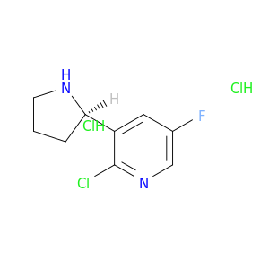 (R)-2-氯-5-氟-3-(吡咯烷-2-基)吡啶二盐酸盐