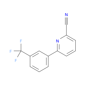 2-Pyridinecarbonitrile, 6-[3-(trifluoromethyl)phenyl]-