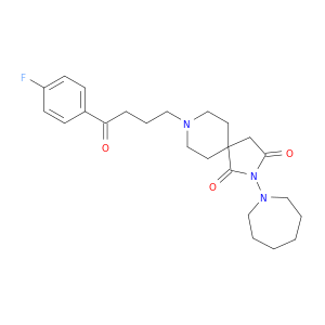 2,8-Diazaspiro[4.5]decane-1,3-dione,8-[4-(4-fluorophenyl)-4-oxobutyl]-2-(hexahydro-1H-azepin-1-yl)-