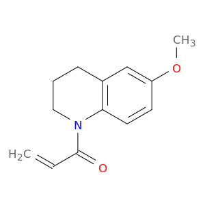 1-(6-methoxy-3,4-dihydroquinolin-1(2h)-yl)prop-2-en-1-one
