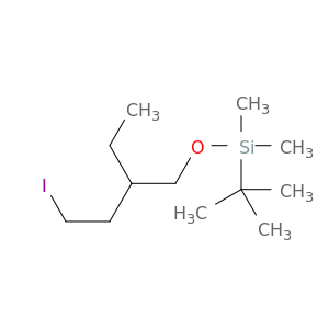 Silane, (1,1-dimethylethyl)(2-ethyl-4-iodobutoxy)dimethyl-