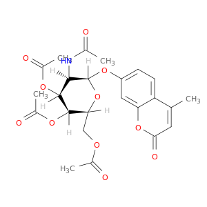 4-甲基伞形酮 2-乙酰氨基-3,4,6-O-三乙酰基-2-脱氧-BETA-D-吡喃葡萄糖苷