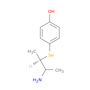Phenol, 4-[[(1R)-2-amino-1-methylpropyl]seleno]-