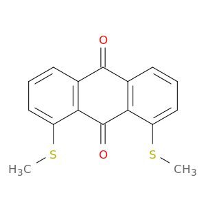 9,10-Anthracenedione, 1,8-bis(methylthio)-