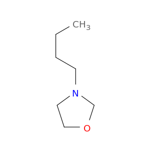 Oxazolidine, 3-butyl-
