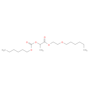 2-(hexyloxy)ethyl 2-{[(hexyloxy)carbonyl]oxy}propanoate