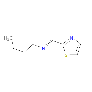1-Butanamine, N-(2-thiazolylmethylene)-