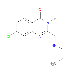 7-Chloro-2-[(propylamino)methyl]-3,4-dihydroquinazolin-4-one