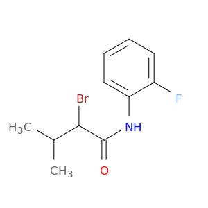2-Bromo-N-(2-fluorophenyl)-3-methylbutanamide