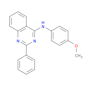 4-Quinazolinamine, N-(4-methoxyphenyl)-2-phenyl-